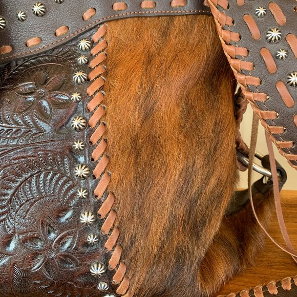 Vintage American West Shoulder Bag/Purse - Picture 4 of 16